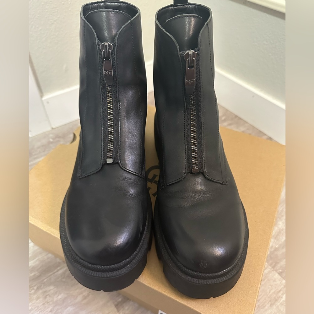 Marc Fisher Leather Boots.